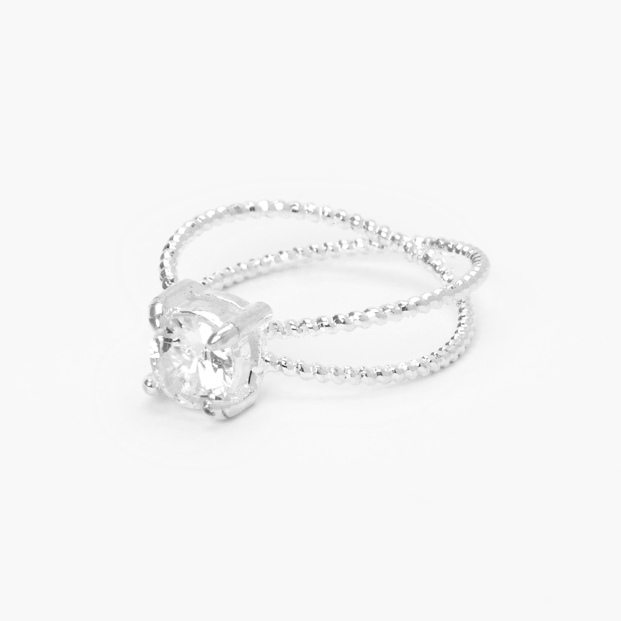 Buy | American Diamond & White Stone Embellished Criss Cross Ring |  B92-JS23-92 | Cilory.com